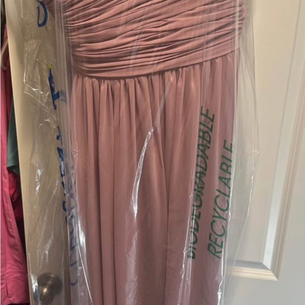 Azazie mauve bridesmaid dress
